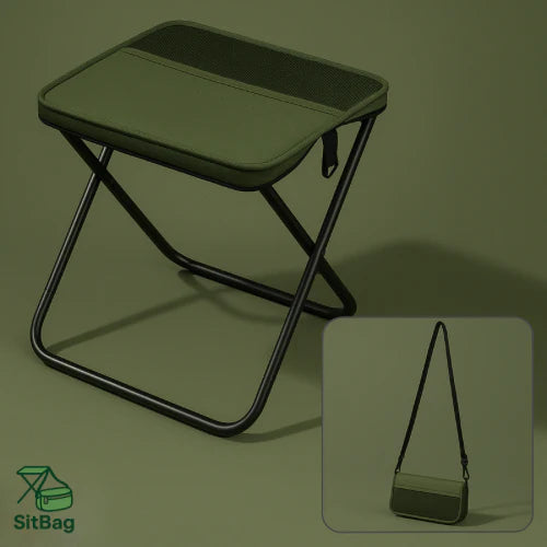 Sitbag folding chair
